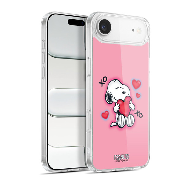 Peanuts Snoopy Boardwalk Airbrush XOXO Soft Gel Case for Apple iPhone 17 Air