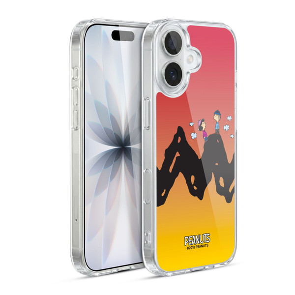 Peanuts Characters Charlie & Lucy Soft Gel Case for Apple iPhone 17
