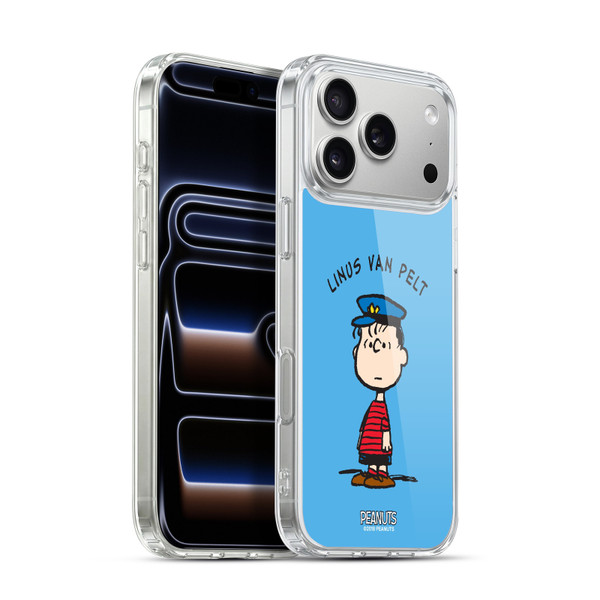 Peanuts Characters Linus van Pelt Soft Gel Case for Apple iPhone 17 Pro Max
