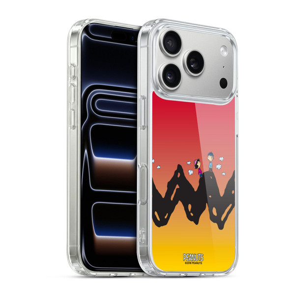 Peanuts Characters Charlie & Lucy Soft Gel Case for Apple iPhone 17 Pro