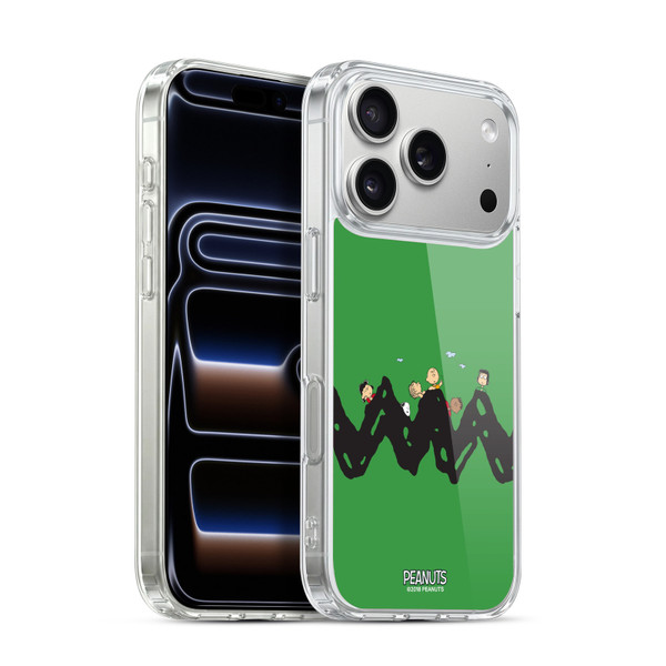 Peanuts Characters Group Soft Gel Case for Apple iPhone 17 Pro