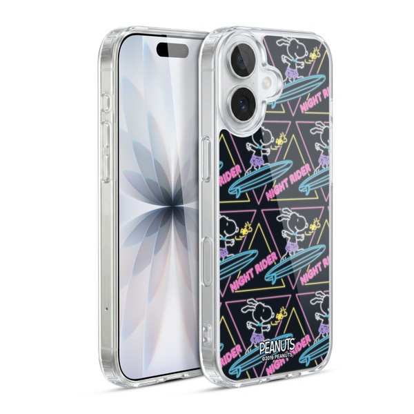 Peanuts Snoopy Aloha Disco Night Rider Soft Gel Case for Apple iPhone 17