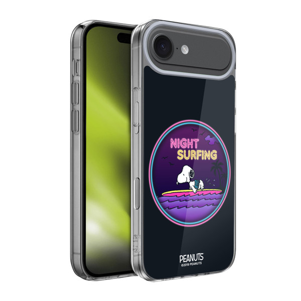 Peanuts Snoopy Aloha Disco Night Surfer Soft Gel Case for Apple iPhone 17 Air