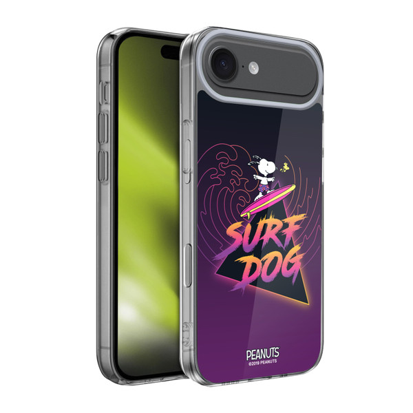 Peanuts Snoopy Aloha Disco Surf Dog Soft Gel Case for Apple iPhone 17 Air