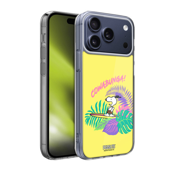 Peanuts Snoopy Aloha Disco Cowabunga! Soft Gel Case for Apple iPhone 17 Pro Max