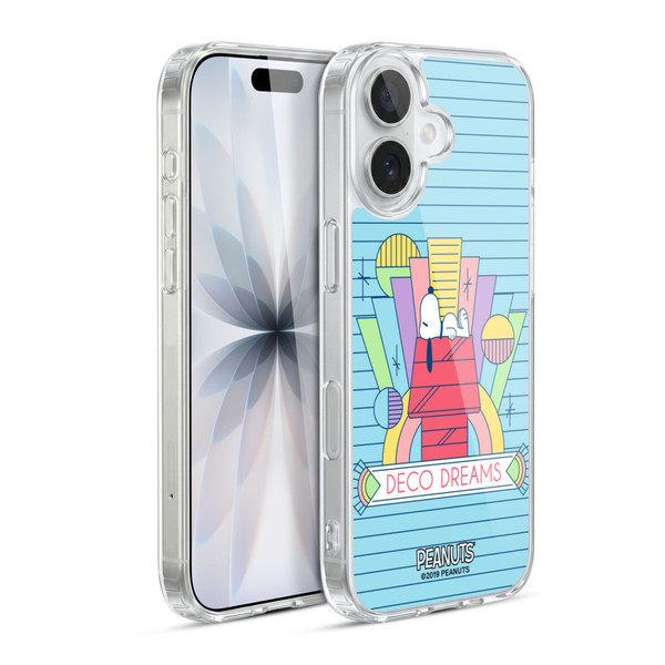 Peanuts Snoopy Deco Dreams House Dreams Soft Gel Case for Apple iPhone 17