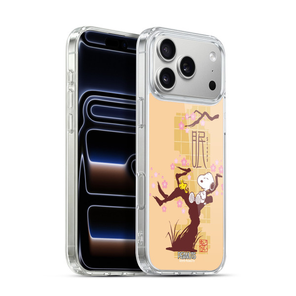 Peanuts Oriental Snoopy Sleepy Soft Gel Case for Apple iPhone 17 Pro Max