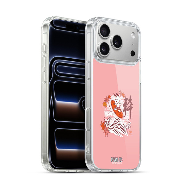 Peanuts Oriental Snoopy Surf Soft Gel Case for Apple iPhone 17 Pro Max