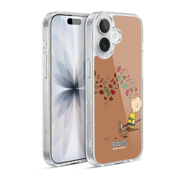 Peanuts Charlie Brown Autumn Soft Gel Case for Apple iPhone 17