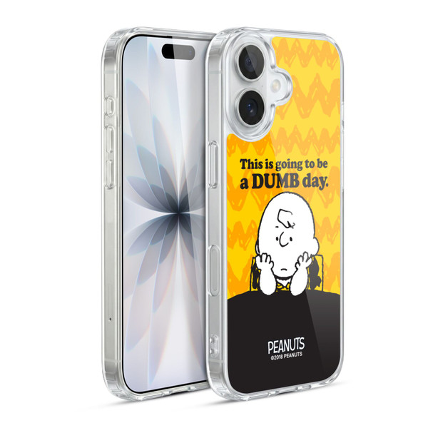 Peanuts Charlie Brown Dumb Day Soft Gel Case for Apple iPhone 17