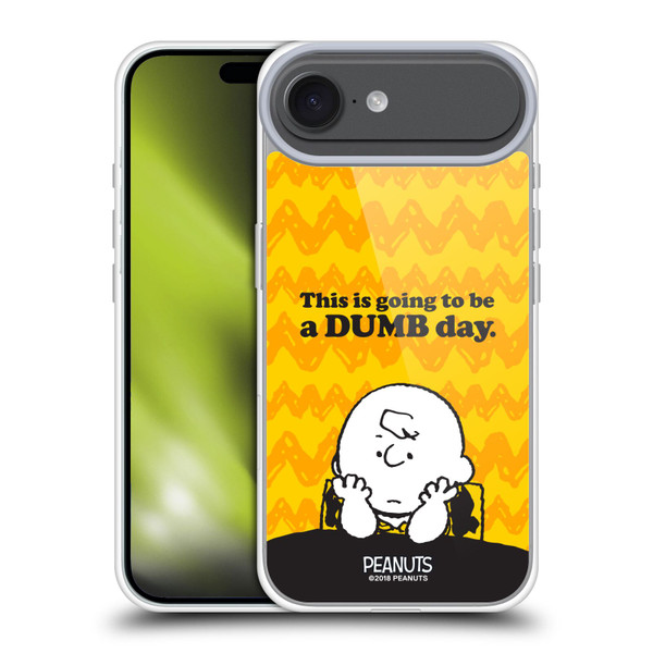 Peanuts Charlie Brown Dumb Day Soft Gel Case for Apple iPhone 17 Air
