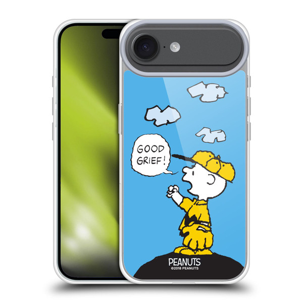 Peanuts Charlie Brown Good Grief Soft Gel Case for Apple iPhone 17 Air