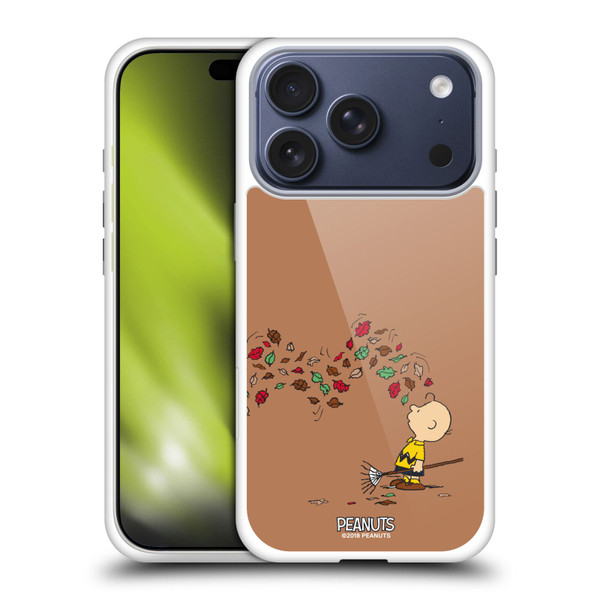 Peanuts Charlie Brown Autumn Soft Gel Case for Apple iPhone 17 Pro