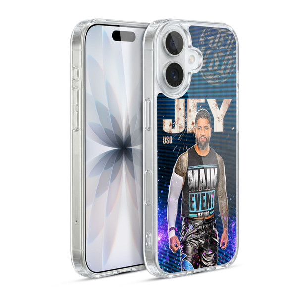 WWE Jey Uso Portrait Soft Gel Case for Apple iPhone 17