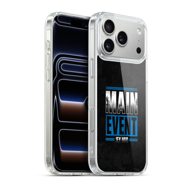 WWE Jey Uso Main Event Soft Gel Case for Apple iPhone 17 Pro Max