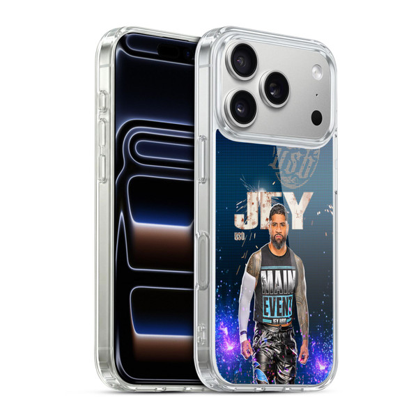 WWE Jey Uso Portrait Soft Gel Case for Apple iPhone 17 Pro