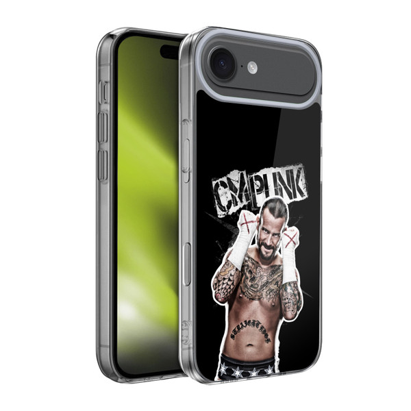 WWE CM Punk Graphics Soft Gel Case for Apple iPhone 17 Air