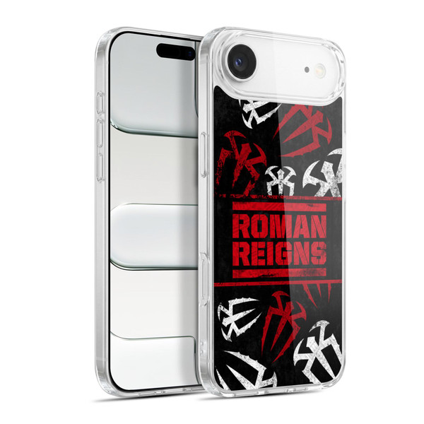WWE Roman Reigns Logo Pattern Soft Gel Case for Apple iPhone 17 Air