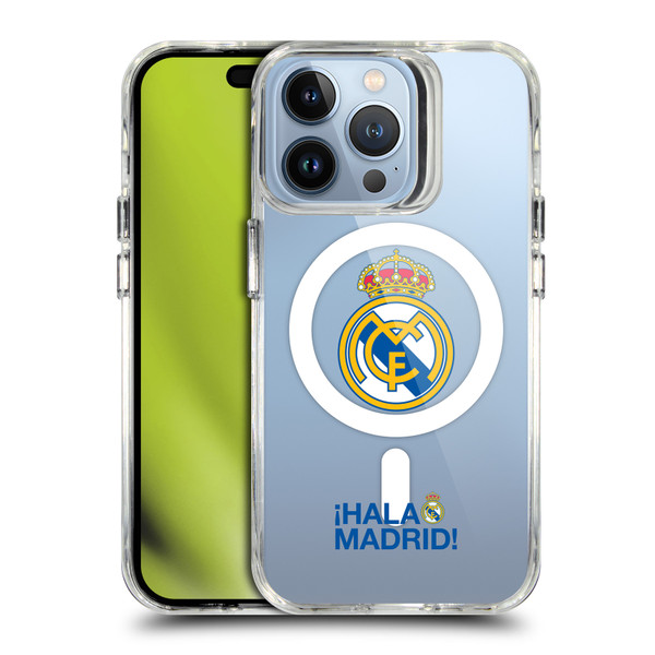 Real Madrid CF Logo Icon Hala Madrid SHOCKPROOF BUMPER CASE COMPATIBLE WITH Apple iPhone 13 Pro & MAGSAFE Real Madrid CF Logo Icon Hala Madrid SHOCKPROOF BUMPER CASE COMPATIBLE WITH Apple iPhone 13 Pro & MAGSAFE