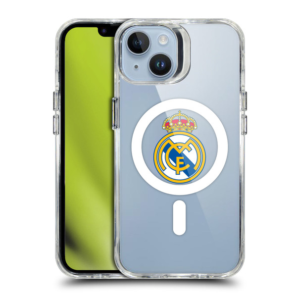 Real Madrid CF Logo Icon Crest SHOCKPROOF BUMPER CASE COMPATIBLE WITH  & MAGSAFE Apple iPhone 14