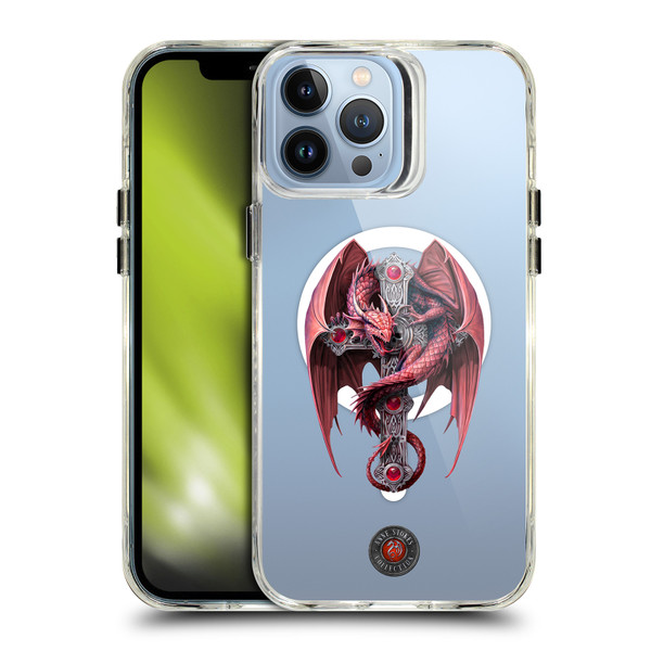 Anne Stokes Mixed Fantasy Art Dragon Gothic Guardian SHOCKPROOF BUMPER CASE COMPATIBLE WITH Apple iPhone 13 Pro Max & MAGSAFE