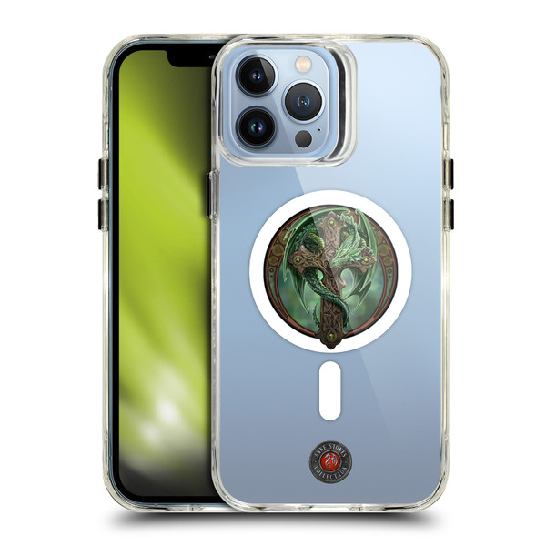 Anne Stokes Mixed Fantasy Art Dragon Woodland Guardian SHOCKPROOF BUMPER CASE COMPATIBLE WITH Apple iPhone 13 Pro Max & MAGSAFE