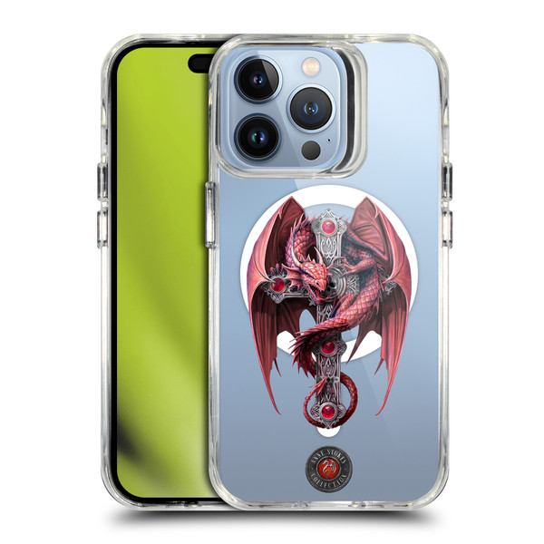 Anne Stokes Mixed Fantasy Art Dragon Gothic Guardian SHOCKPROOF BUMPER CASE COMPATIBLE WITH Apple iPhone 13 Pro & MAGSAFE