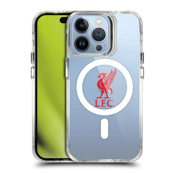 Liverpool Football Club Logo Icon Liverbird SHOCKPROOF BUMPER CASE COMPATIBLE WITH Apple iPhone 13 Pro & MAGSAFE