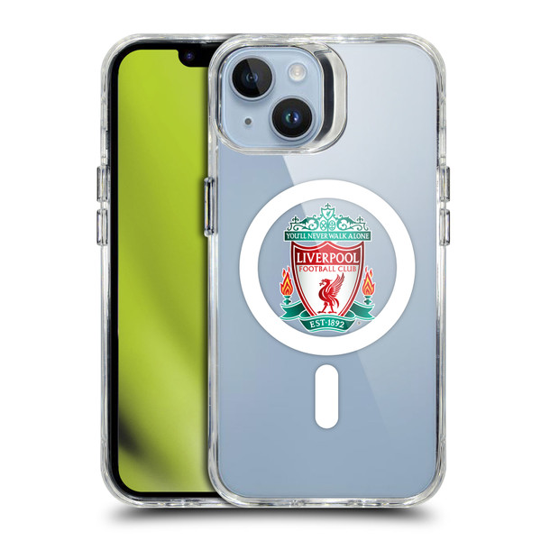 Liverpool Football Club Logo Icon Crest SHOCKPROOF BUMPER CASE COMPATIBLE WITH Apple iPhone 14 & MAGSAFE
