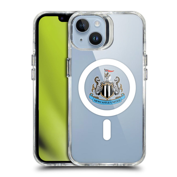 Newcastle United Football Club Logo Icon Crest SHOCKPROOF BUMPER CASE COMPATIBLE WITH Apple iPhone 14 & MAGSAFE