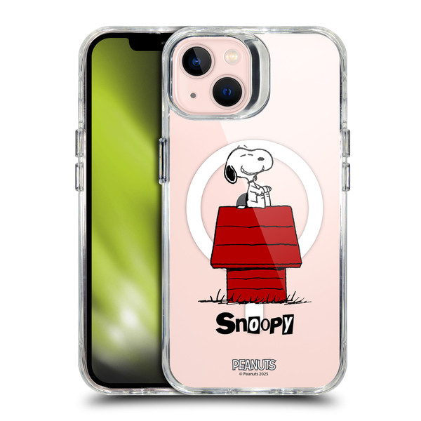 Peanuts Snoopy & Friends Classic SHOCKPROOF BUMPER CASE COMPATIBLE WITH  & MAGSAFE Apple iPhone 13