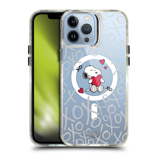Peanuts Snoopy & Friends XOXO SHOCKPROOF BUMPER CASE COMPATIBLE WITH  & MAGSAFE Apple iPhone 13 Pro Max