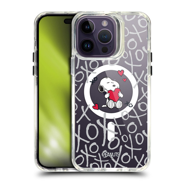 Peanuts Snoopy & Friends XOXO SHOCKPROOF BUMPER CASE COMPATIBLE WITH  & MAGSAFE Apple iPhone 14 Pro Max