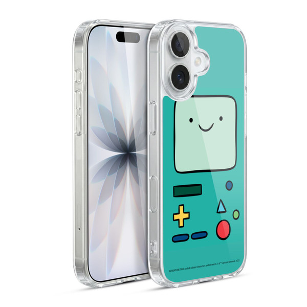 Adventure Time Graphics BMO Soft Gel Case for Apple iPhone 17