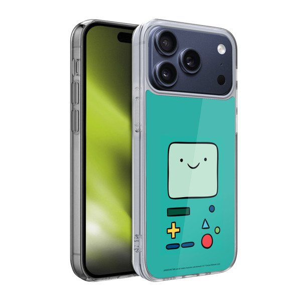 Adventure Time Graphics BMO Soft Gel Case for Apple iPhone 17 Pro