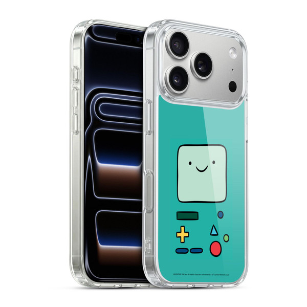 Adventure Time Graphics BMO Soft Gel Case for Apple iPhone 17 Pro