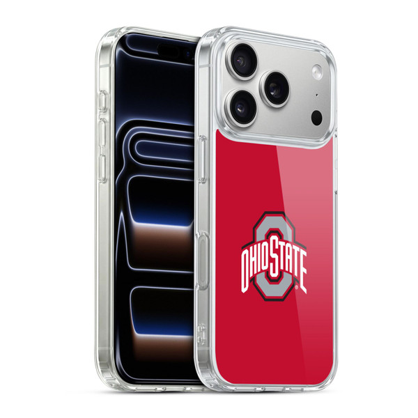 Ohio State University Logo Plain Soft Gel Case for Apple iPhone 17 Pro