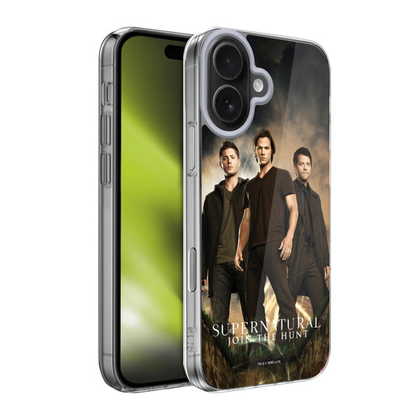 Supernatural Key Art Sam, Dean & Castiel 2 Soft Gel Case for Apple iPhone 17
