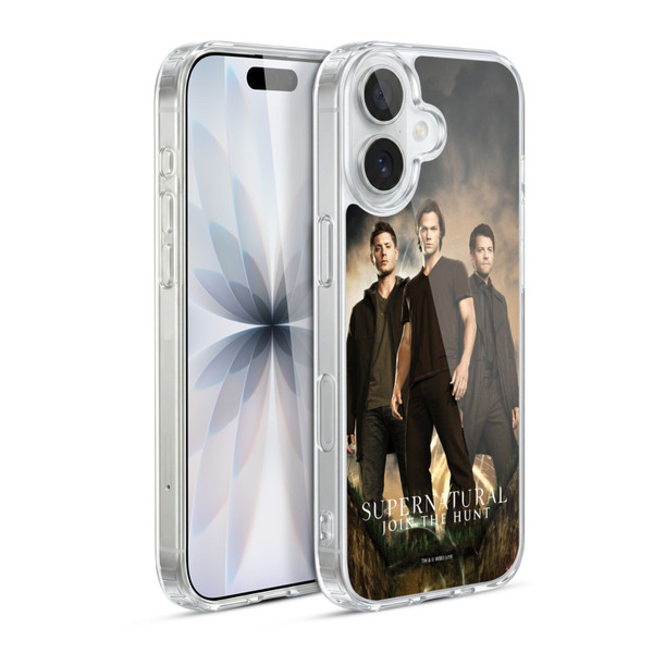 Supernatural Key Art Sam, Dean & Castiel 2 Soft Gel Case for Apple iPhone 17