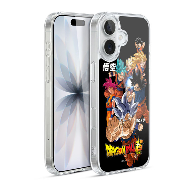 Dragon Ball Super Universe Survival Characters Goku Soft Gel Case for Apple iPhone 17