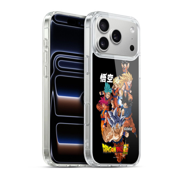 Dragon Ball Super Universe Survival Characters Goku Soft Gel Case for Apple iPhone 17 Pro Max