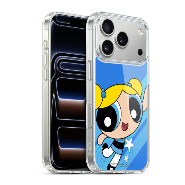 The Powerpuff Girls Graphics Bubbles Soft Gel Case for Apple iPhone 17 Pro