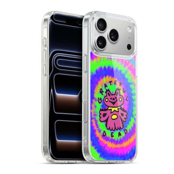 Grateful Dead Trends Dancing Bear Colorful Soft Gel Case for Apple iPhone 17 Pro Max