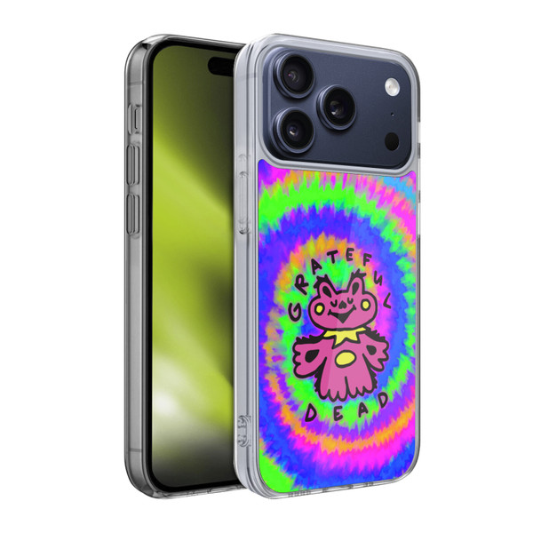 Grateful Dead Trends Dancing Bear Colorful Soft Gel Case for Apple iPhone 17 Pro
