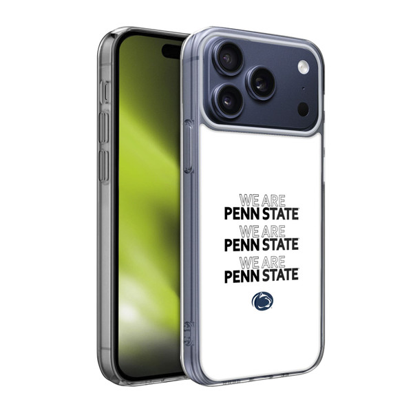 Pennsylvania State University PSU Pennsylvania State Art We Are Penn State 1 Soft Gel Case for Apple iPhone 17 Pro Max
