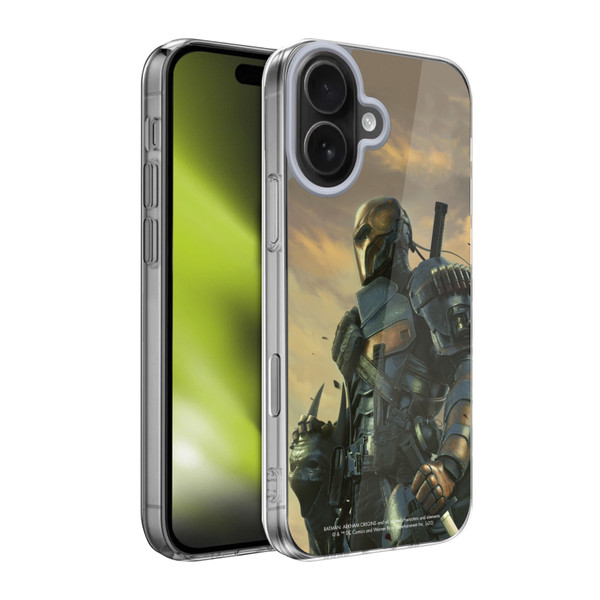 Batman Arkham Origins Key Art Deathstroke 2 Soft Gel Case for Apple iPhone 17