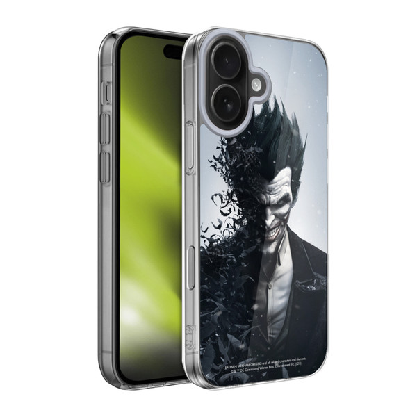 Batman Arkham Origins Key Art Joker Soft Gel Case for Apple iPhone 17
