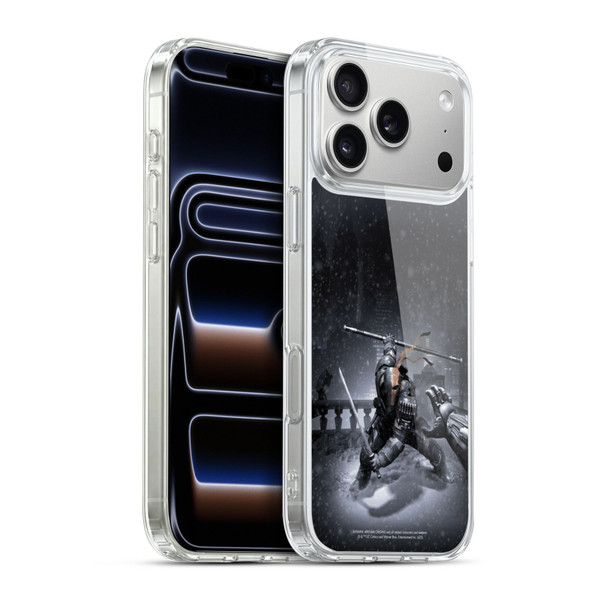 Batman Arkham Origins Key Art Deathstroke Soft Gel Case for Apple iPhone 17 Pro Max