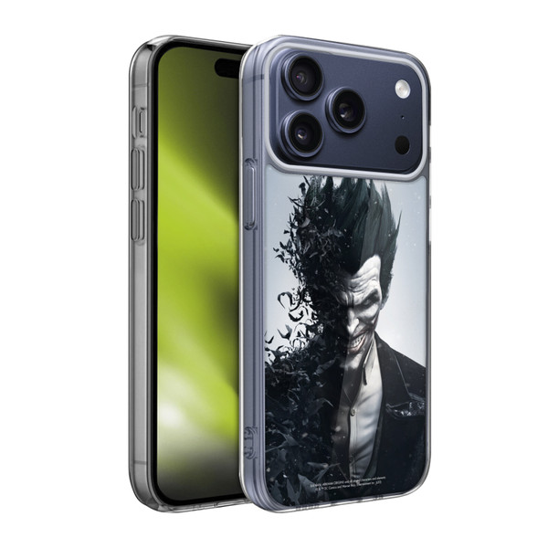Batman Arkham Origins Key Art Joker Soft Gel Case for Apple iPhone 17 Pro Max