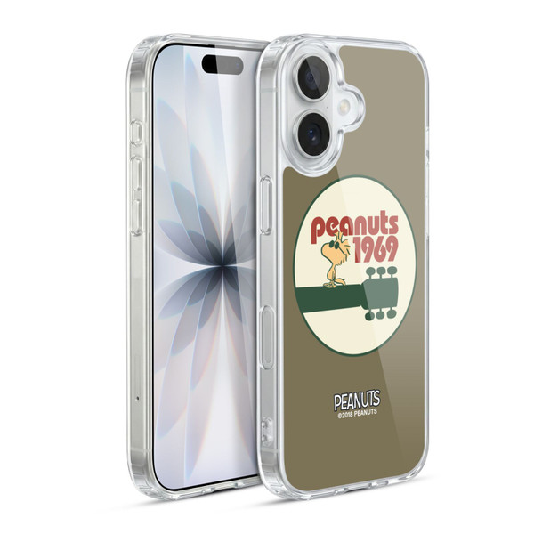 Peanuts Woodstock 50th Guitar 1969 Soft Gel Case for Apple iPhone 17